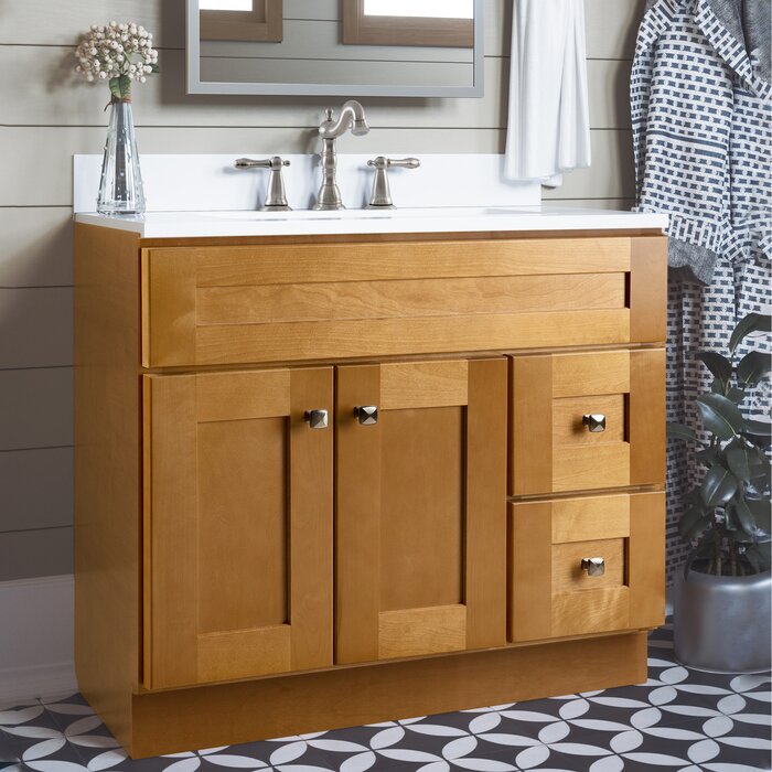 Design House Brookings 36'' Single Bathroom Vanity Base Only & Reviews ...