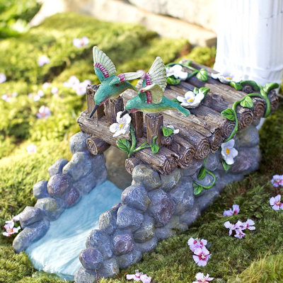 Whimsical Weather Resistant Plastic Fairy Garden