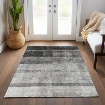 Tapis intérieur / extérieur Wanette avec envers antidérapant