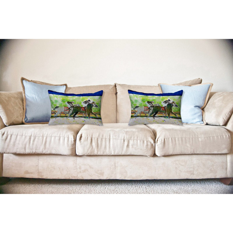  Coussin intérieur / extérieur Close Race, 16 po x 20 po