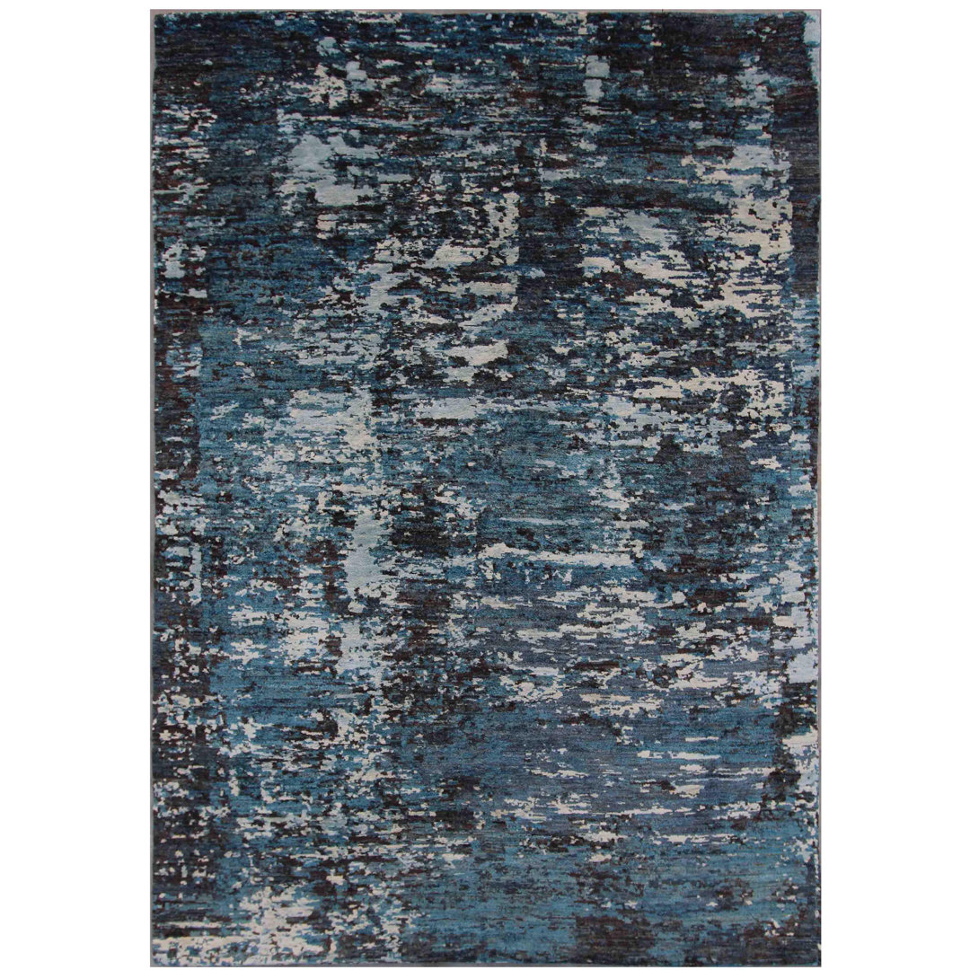 Geometric Hand Knotted 185cm X 272cm Area Rug