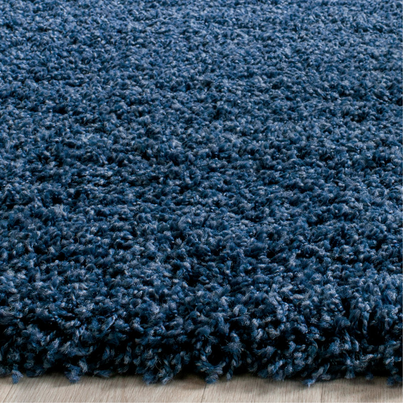 Rizco Shag Performance Solid Color Rug, Runner 2'3" x 10'