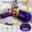 Canapé modulaire surdimensionné à compression, canapé modulaire en forme de L avec repose-pieds, canapé à siège profond pour le salon, housse de coussin amovible-234904850