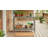 Buecker Rectangular Eucalyptus Outdoor Buffet & Console Table , 48'' in. W 16'' in. D-375425222