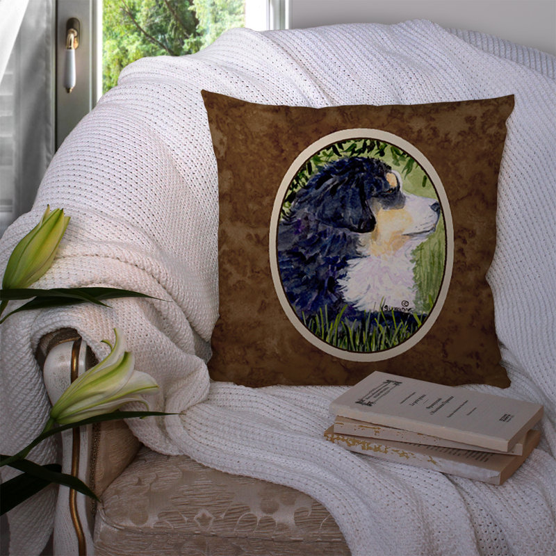 Coussin intérieur/extérieur carré pour chien