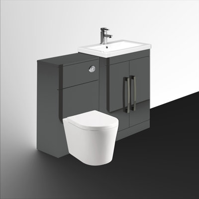 Whitfield 600mm Bathroom Vanity with Glass Basin