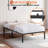 Metal Platform Bed Frame with Reinforced Steel Slats – Silent, No Box Spring Needed, Under-Bed Storage-873529546