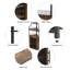 12.7 cm Iron Wine Bar Cabinet-2147082375