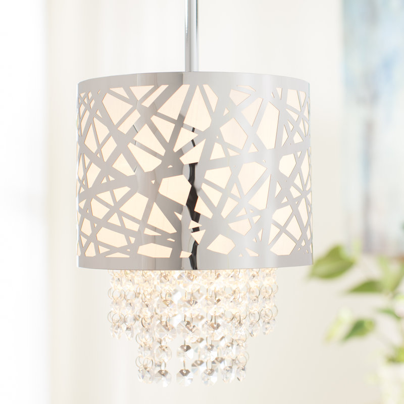 1 - Light Pendant, Polished Chrome