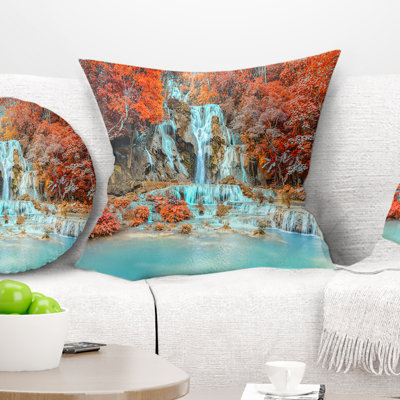 Oreiller photographie Photographie Rainforest Waterfall