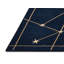 Tapis bleu lavable à la machine-1075565710