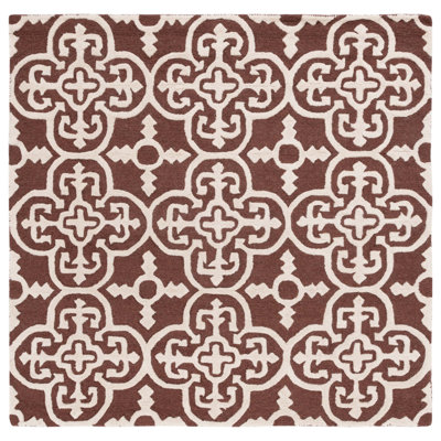 Cambridge Hand Tufted Wool Geometric Rug