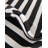 Kozan Geometric Handmade Flatweave Recycled P.E.T. Indoor / Outdoor Area Rug in Black/White-95276353