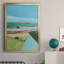 «Bright Colored Countryside I», reproduction encadrée de qualité supérieure - prête à être accrochée-88288139-88288140
