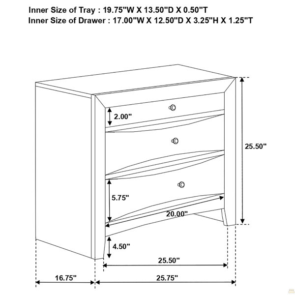 Dimensions du produit