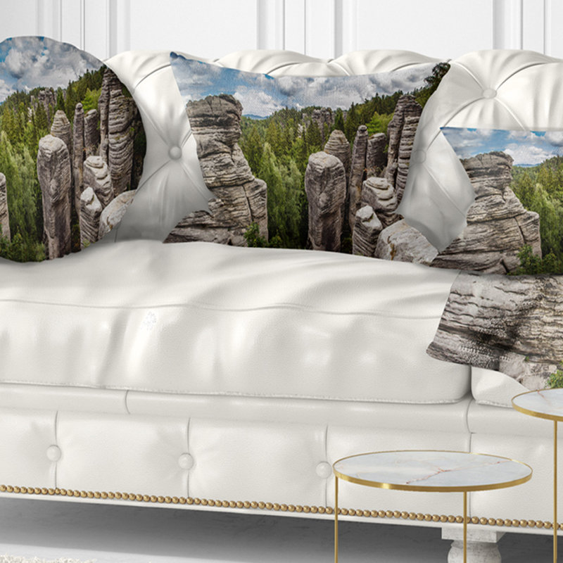 Coussin Schafer Landscape, 16 po x 1 po, Coussin décoratif