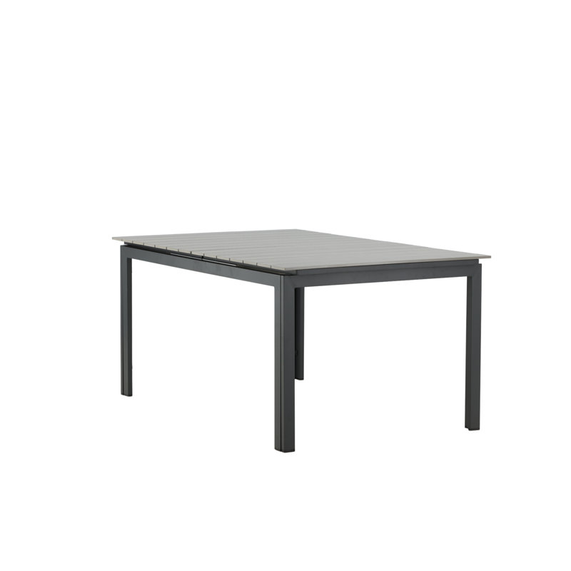 Faiyaz Rectangular Wicker Extendable Outdoor Dining Table , cm W cm D, H75 x L160 x W90cm