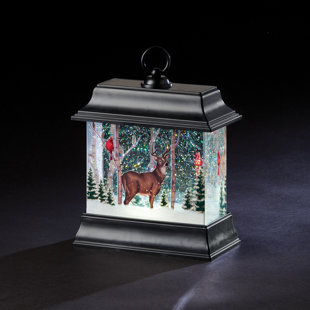 LED Woodland Winter Lantern Lantern
