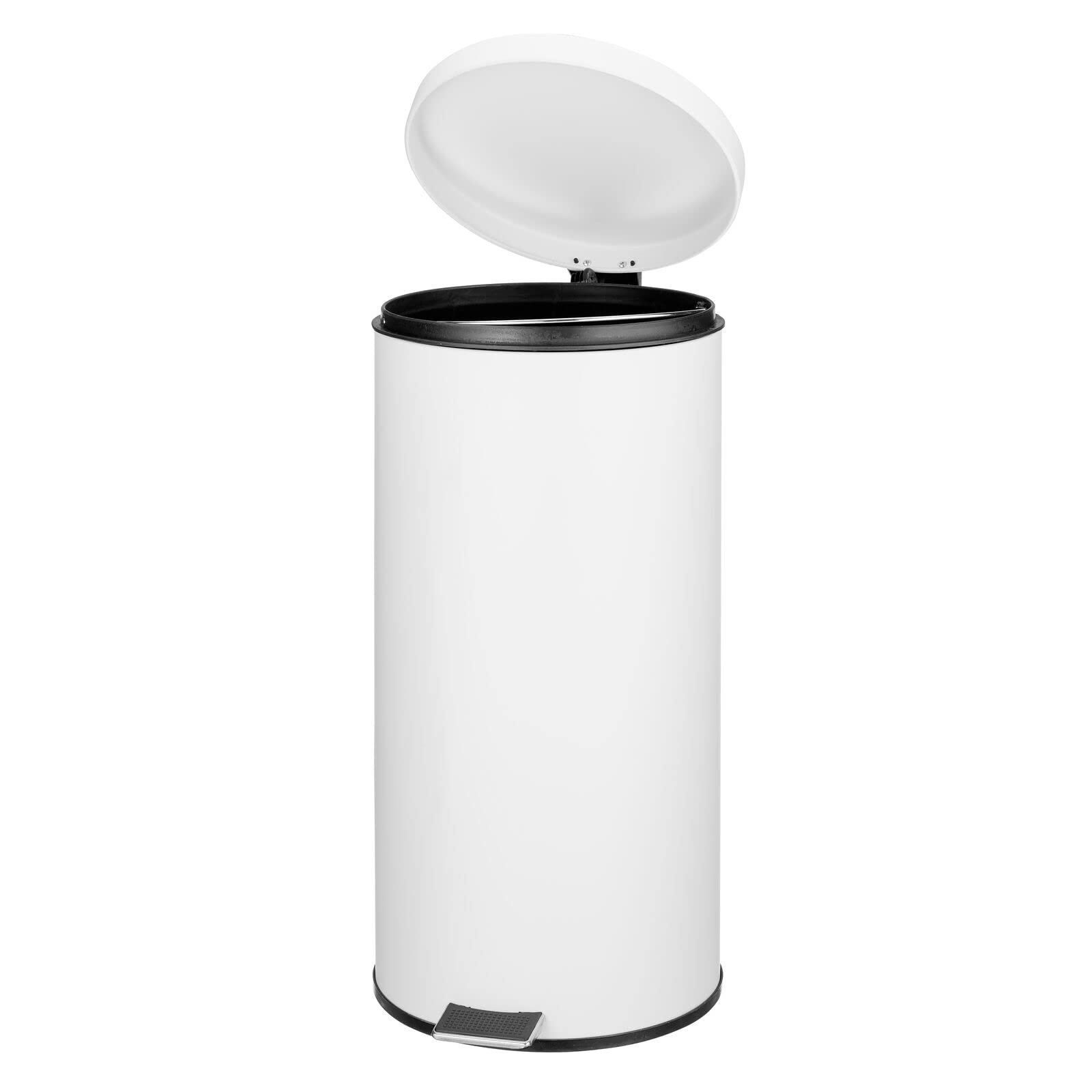 MoNiBloom 1.3 Gallon Trash Can with Step Pedal, Easy-Close Lid