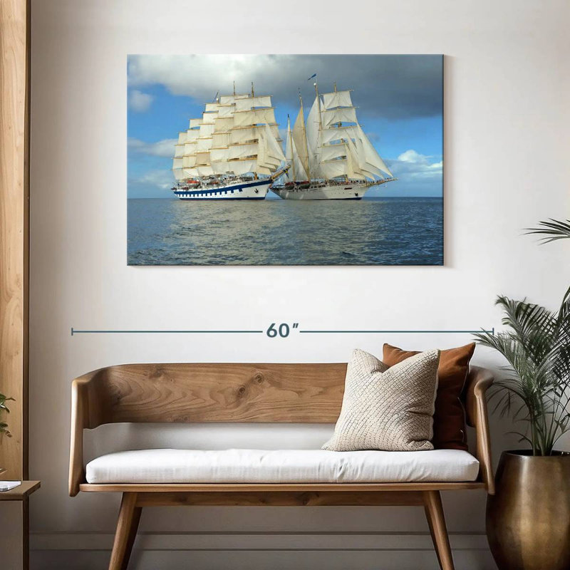 Mehar Sister expédiée en mer, H 30 po x l 45 po