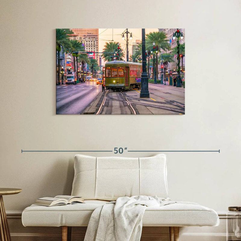 Sireci New Orleans Streetcar, 26" H x 39" W