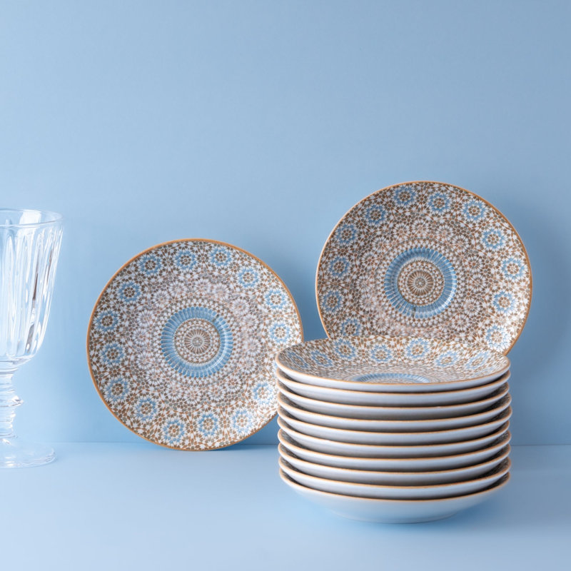Cruise-Tangier Premium Porcelain Luxury Saucer, 6"