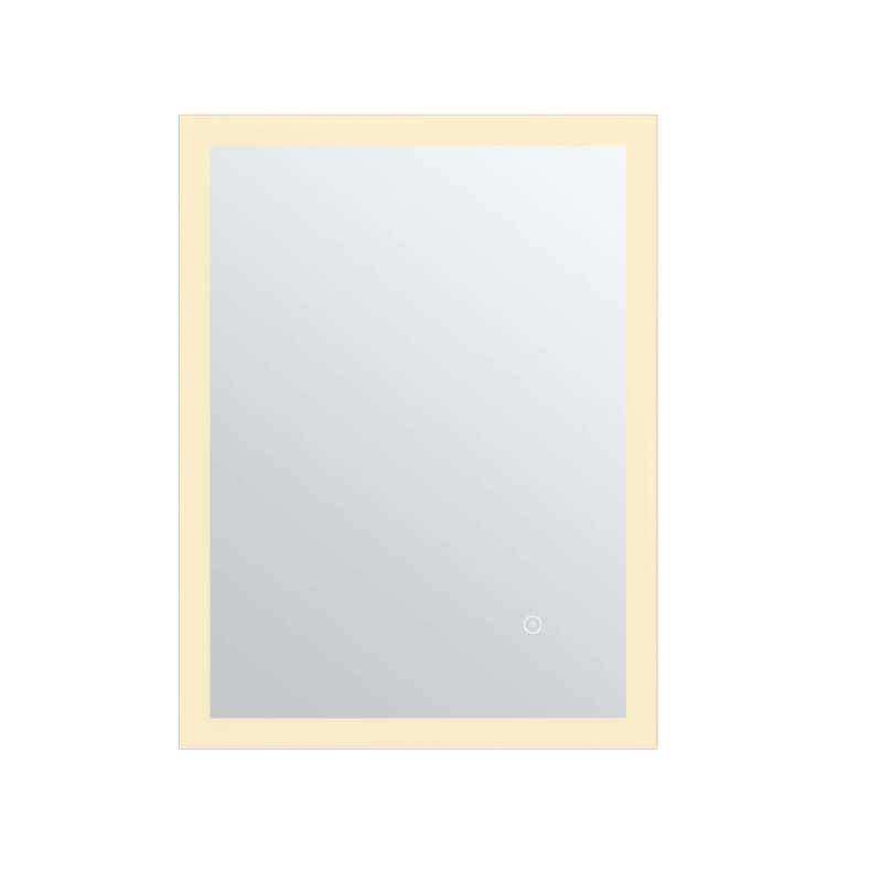 Washingtonville Flat Wall Mirror, 24" x 18"