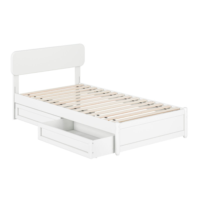 Lit Ause, Simple, Blanc
