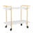 Martha Stewart Liam Mobile 2 Tier Home Office Printer Cart with Side Storage-89798302-89798306