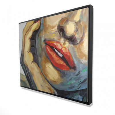 " Irresistible Lips Closeup "