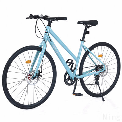 Vélo de route à 7 vitesses avec frein à disque 700c