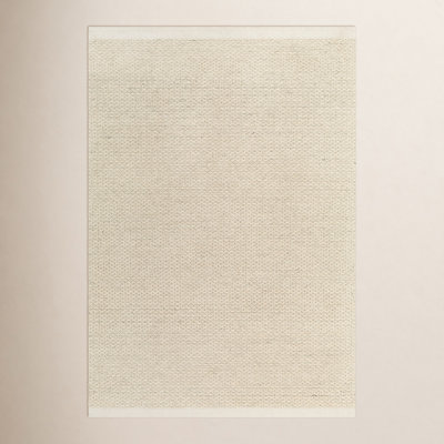 Rylee Hand-Woven Beige Rug