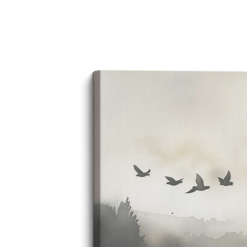 Impression sur toile Winged Wonders dans un cadre doré, 24 po x 36 po, Toile tendue, H 12 po x l 18 po x P 1,25 po