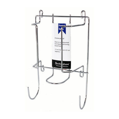 Buckingham Wall Iron Stand Chrome Plated
