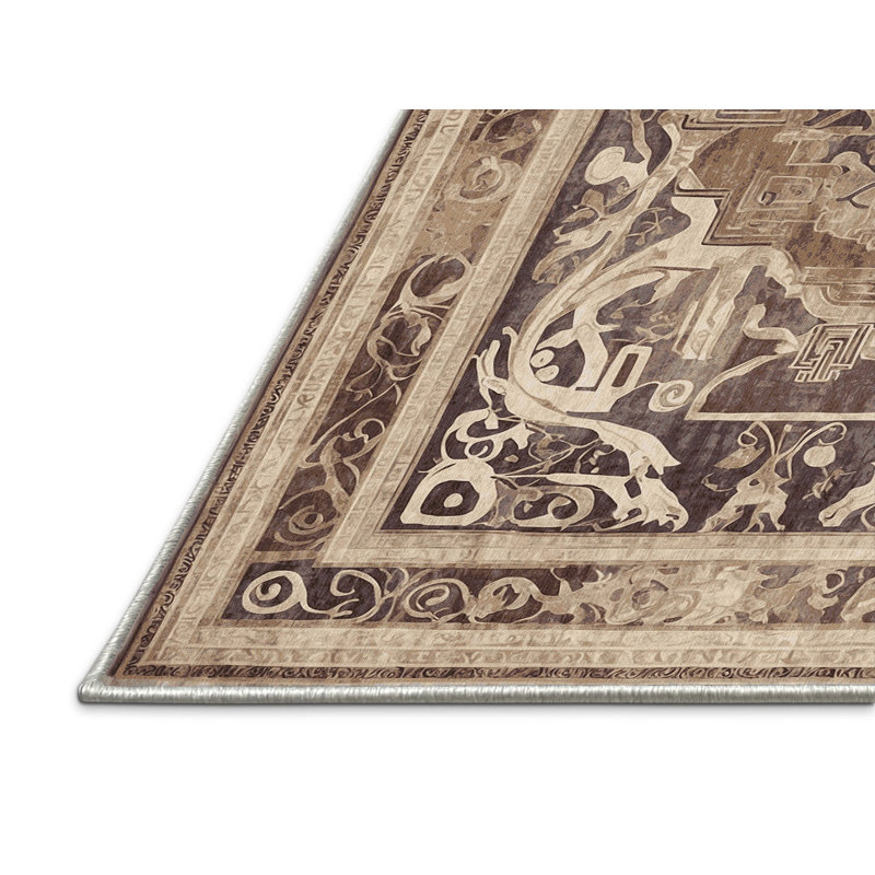 Homeric Tale Rug, Round 5'