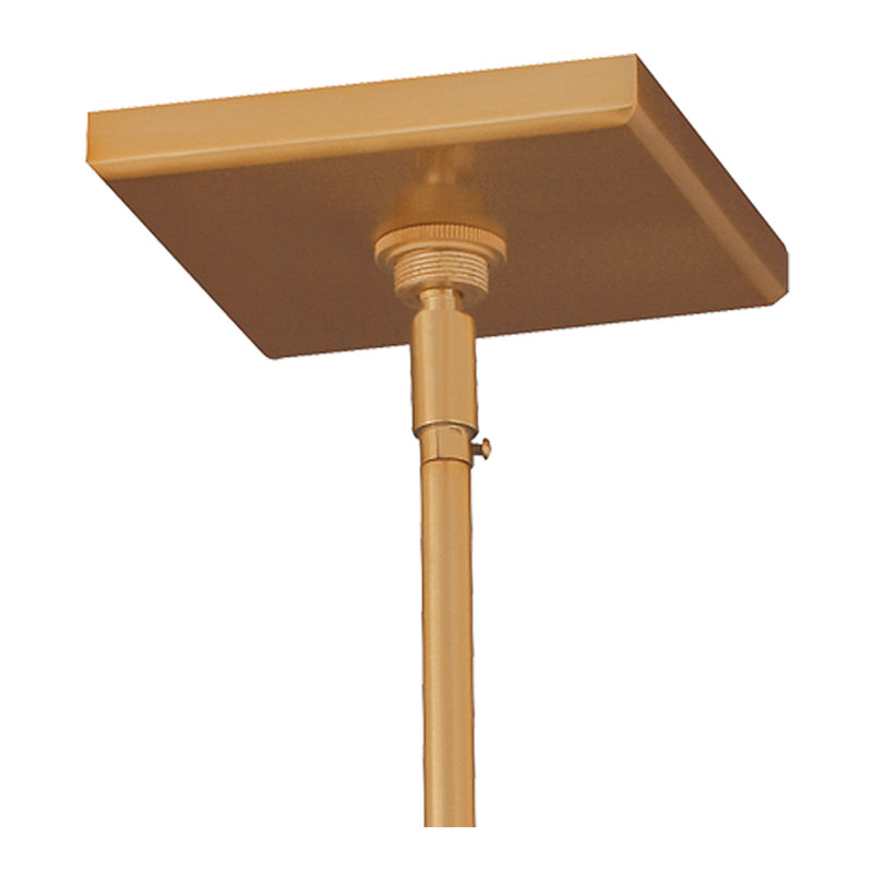 Conant 4 - Light Pendant, Gilded Satin Brass, 19" H x 18" W x 18" D