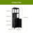 Lizania Bamboo Linen Cabinet-950301736