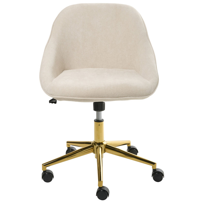 Polyester Side Chair, Beige