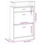 6 Pair Shoe Storage Cabinet-1544258829