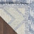 Foundry Select Versatile Diamond Denim Blue Indoor/Outdoor Area Rug-1786654796