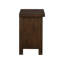 Table de chevet classique en bois brun 1pc
