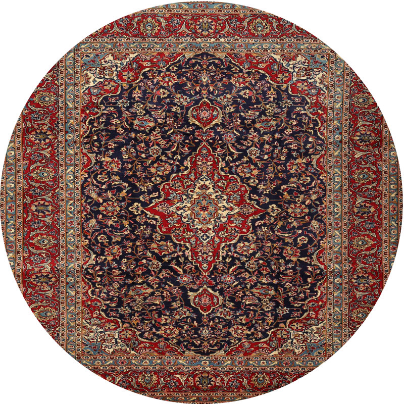 Caspin Oriental Indoor Rug, Round 3'
