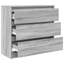 Sideboard 80X35x76 Cm Engineered Wood-1172717094
