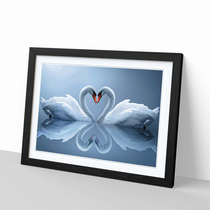 Single Picture Frame Print, Black