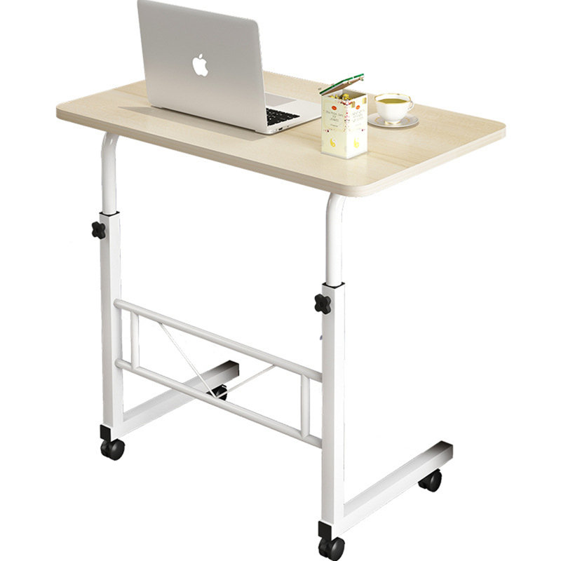 Netta Adjustable Standing Desk, Creamy White