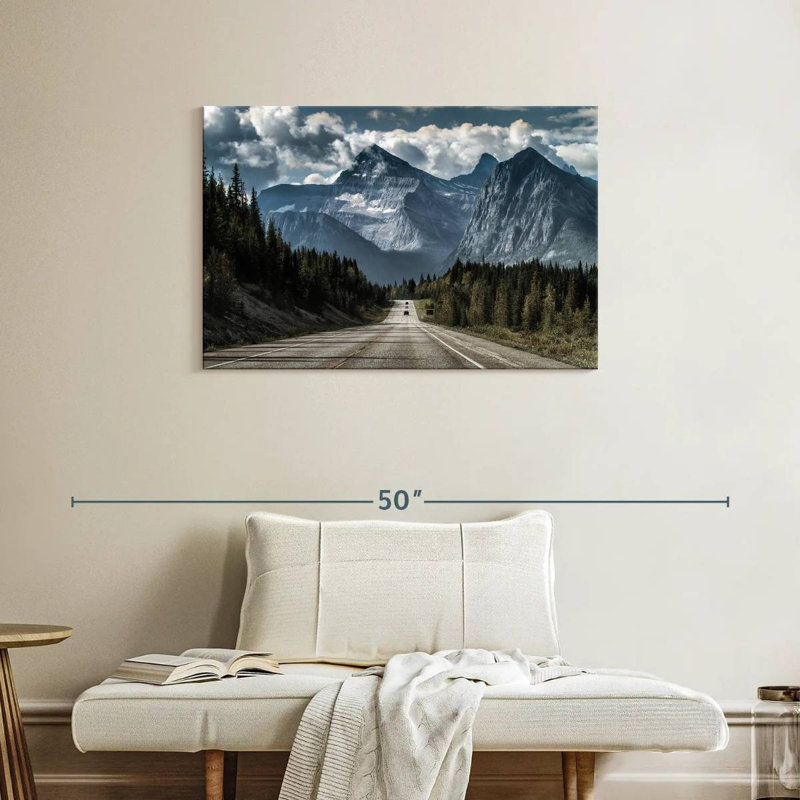 Scène de montagne Mehar Banff, H 24 po x l 36 po