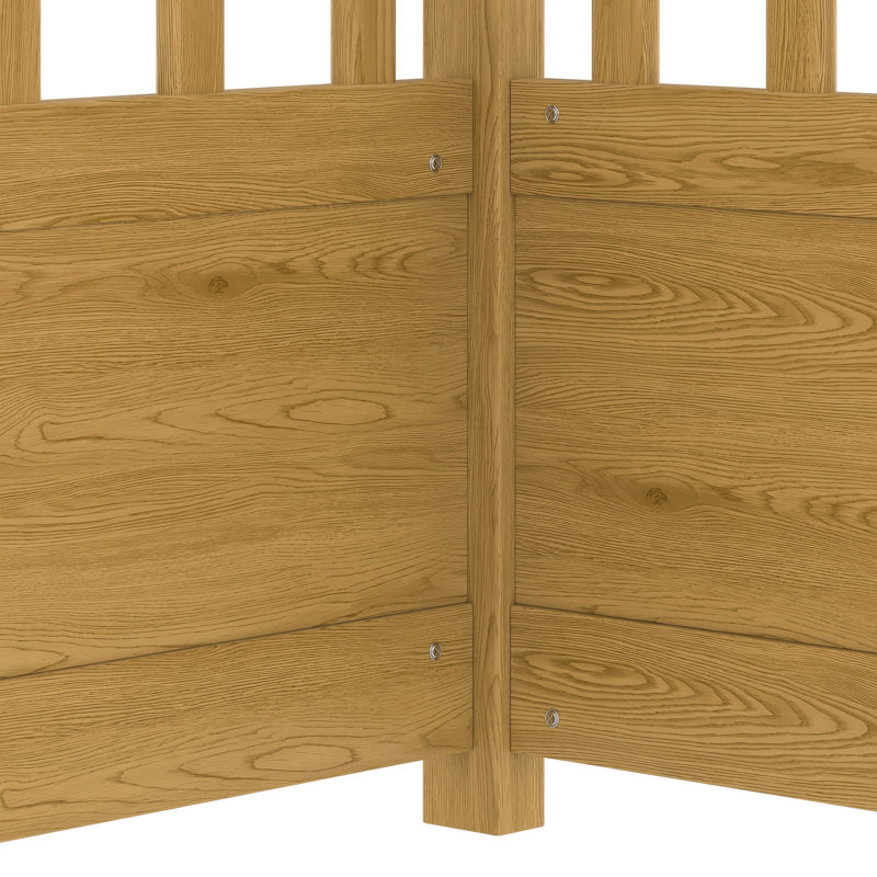 Lit double pour les chambres de construction et de cadre en bois naturel