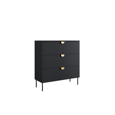 100 cm W Chest of 3 Drawers