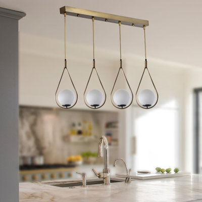 Baret 4 - Light Kitchen Island Pendant