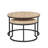 31.5"W Round Nesting Table set of 2